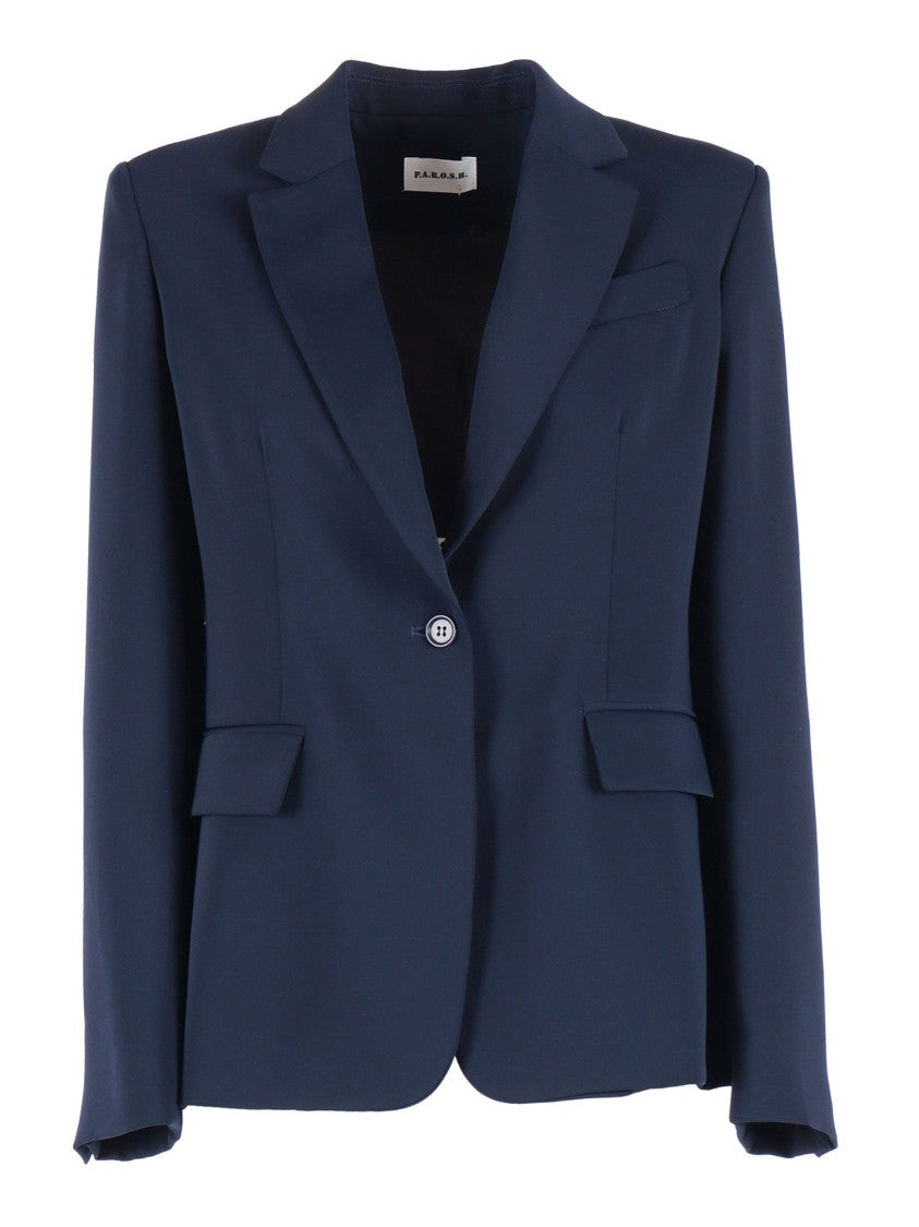 P.A.R.O.S.H. Single Breasted Notch Blazer