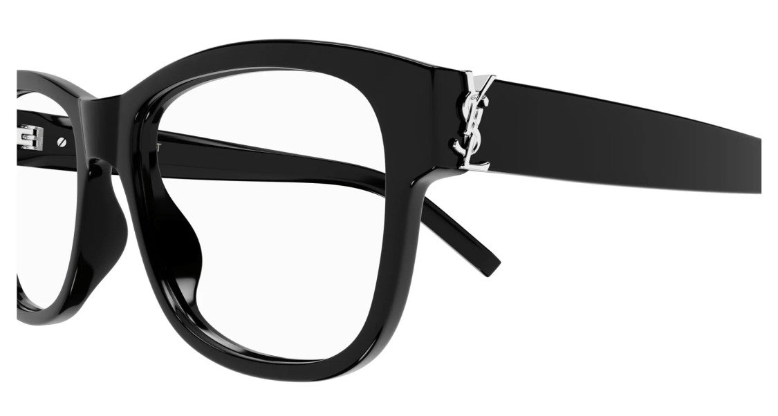 Saint Laurent Eyeglasses Sl M132 001 Black Black Transparent 53/17/140