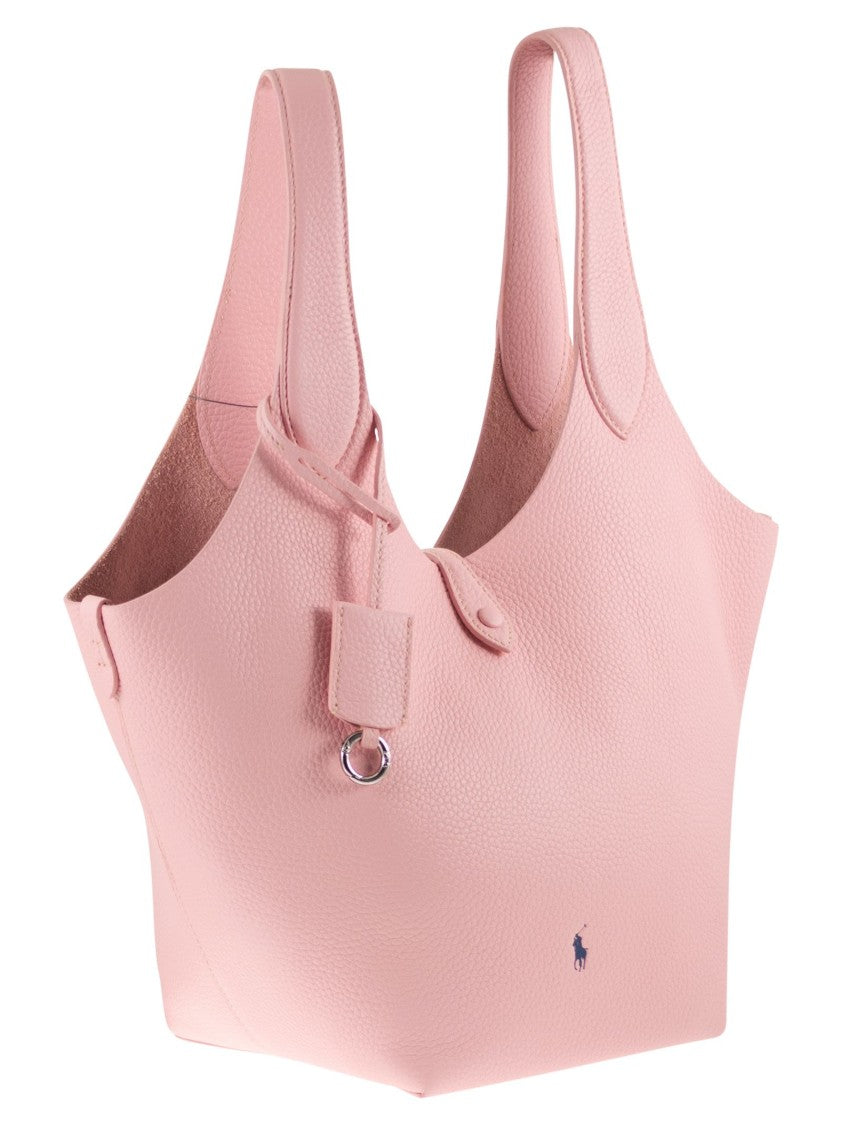 Polo Ralph Lauren Polo Play Leather Tote Bag