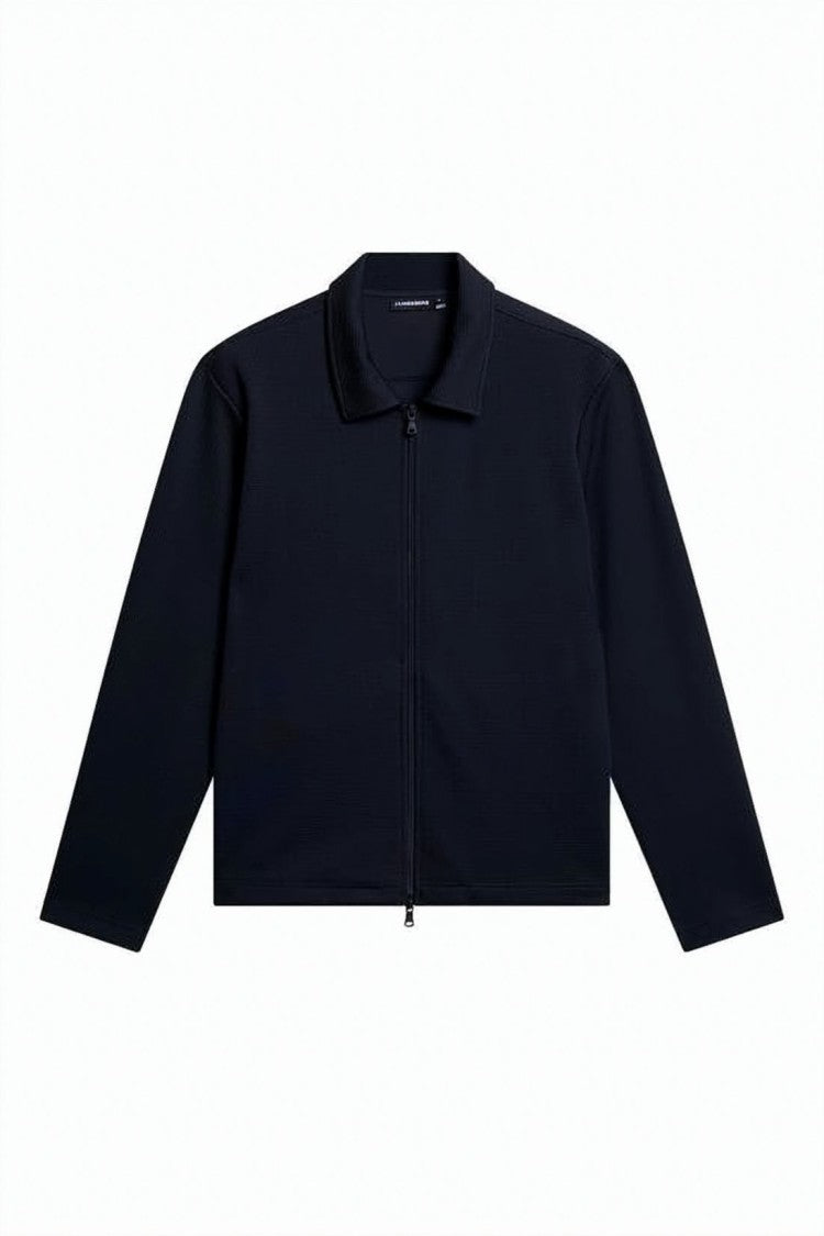 J Lindeberg Black Jacket With Full Front Zipper