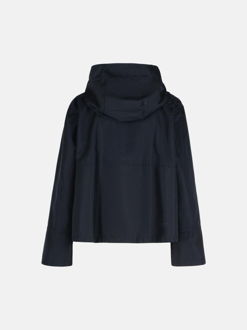 Fay Short Flared Parka With Wrap-Around Hood