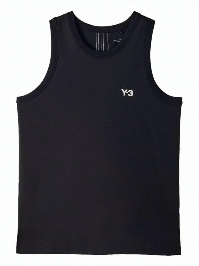 Y-3 Boxy Sleeveless Polyester Tank Top