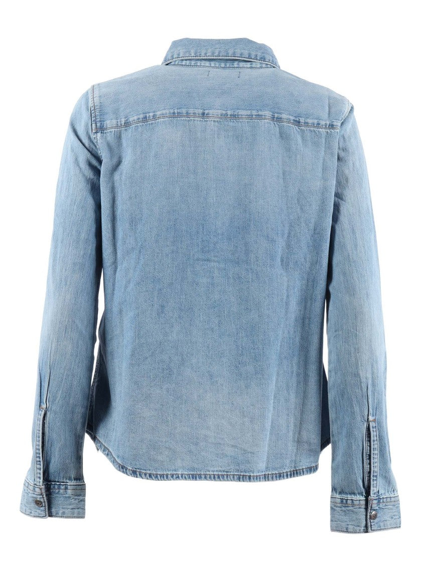 Diesel De-Eazy Logo Denim Shirt