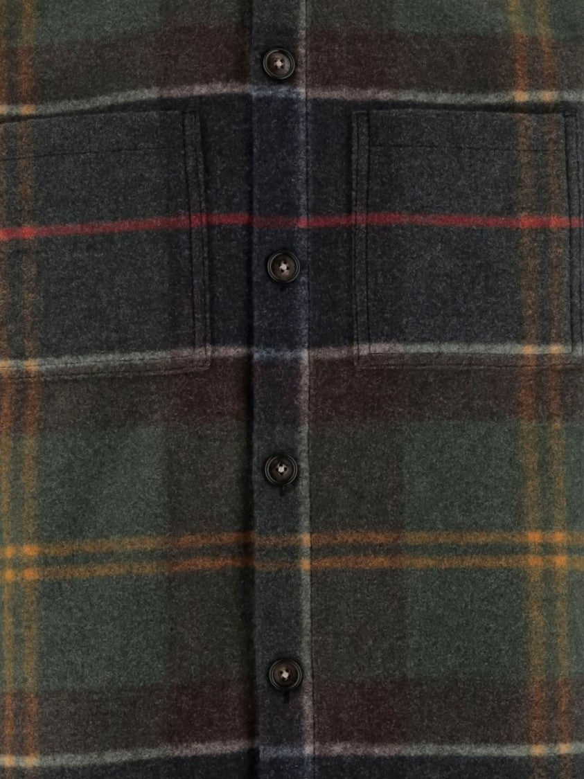 Barbour Classic Plaid Button-Up Shirt With Chest Pockets