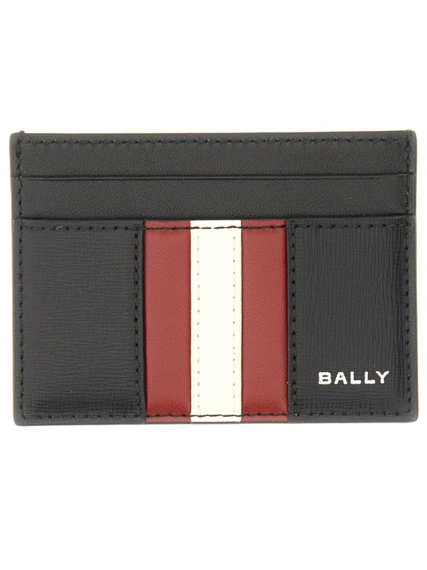 Bally Textured Leather Card Holder