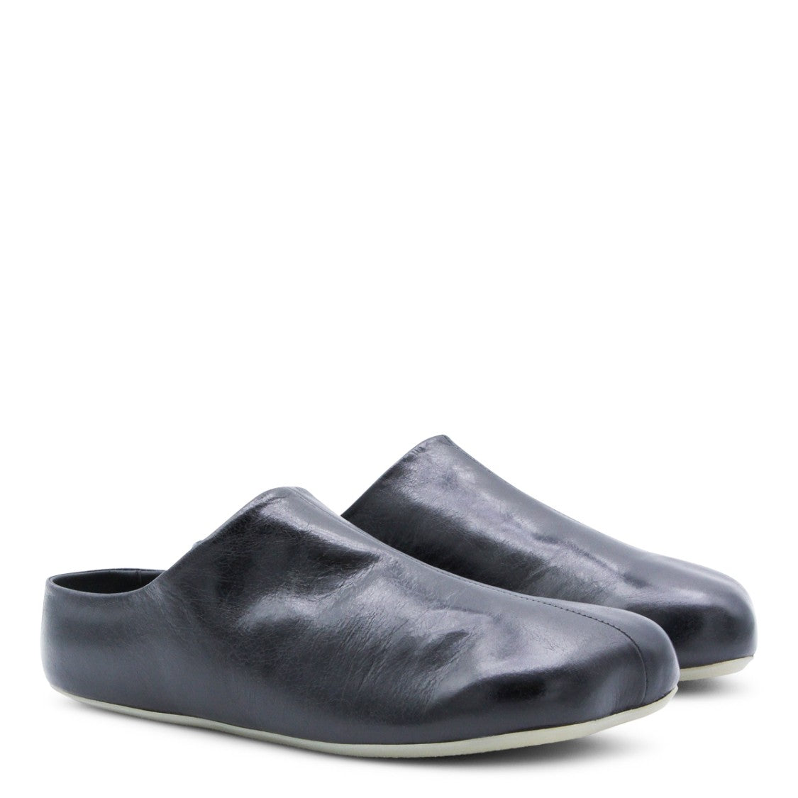 Mm6 By Maison Margiela Leather Slip-On Loafers