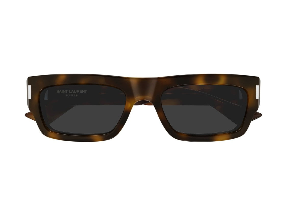 Saint Laurent Sl 837 Tortoiseshell Acetate Oversized Square Sunglasses