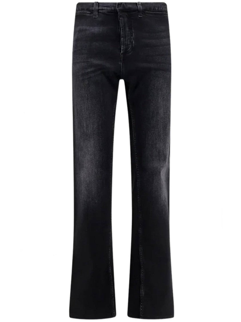 Gucci Black Pant Straight Fit Trousers