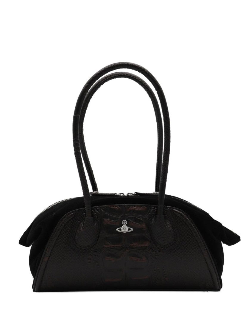 Vivienne Westwood Textured Dual-Handle Handbag