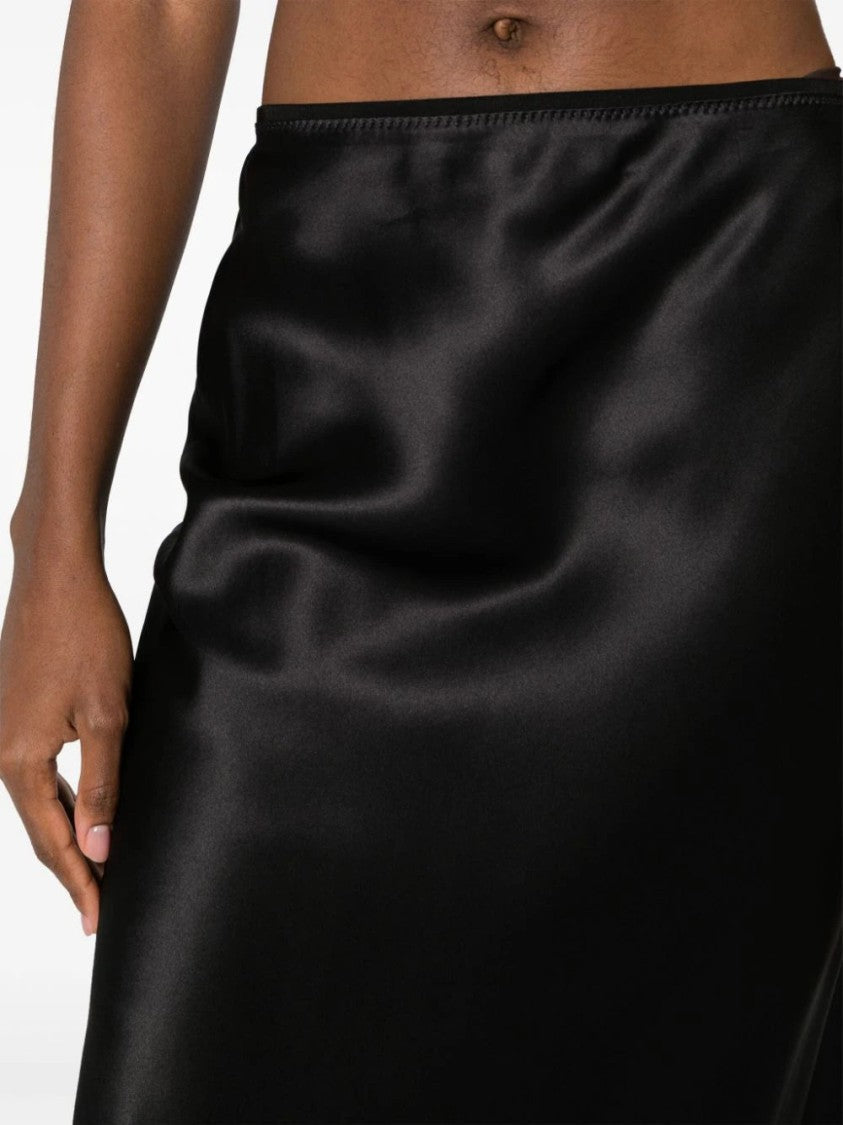 Joseph Isaak Elasticated-Waist Silk Skirt