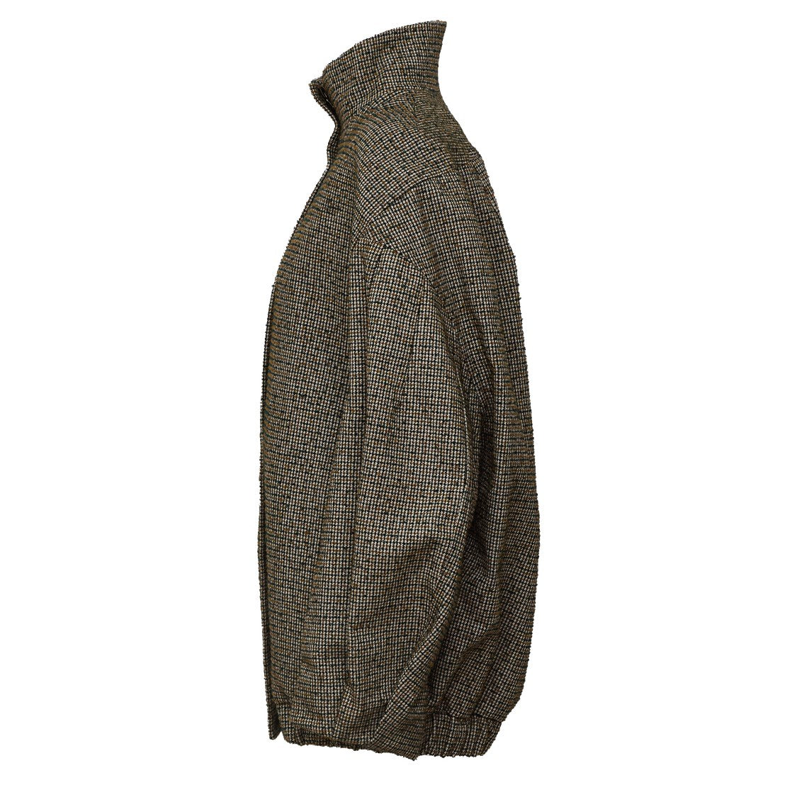 Dries Van Noten Voles W.W. High Collar Puffed Sleeve Jacket