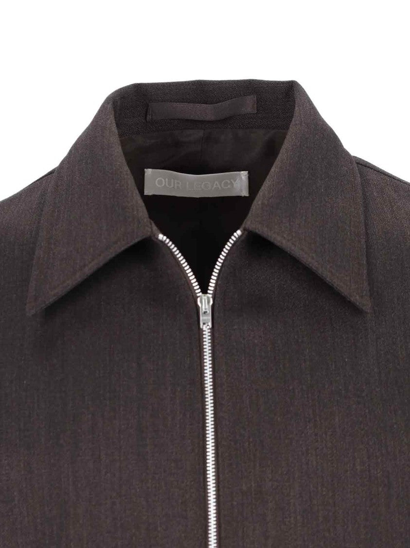 Our Legacy Crop "Havana" Jacket – Brown