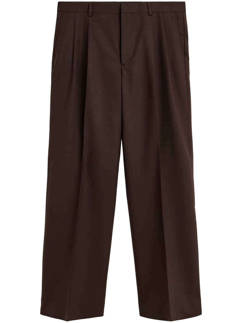 Sunflower Wide Pleated Trouser Relaxed Wide-Leg Pants