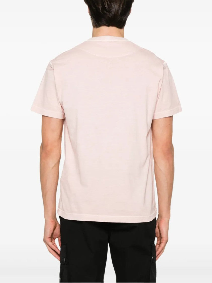Stone Island Compass-Appliqué T-Shirt