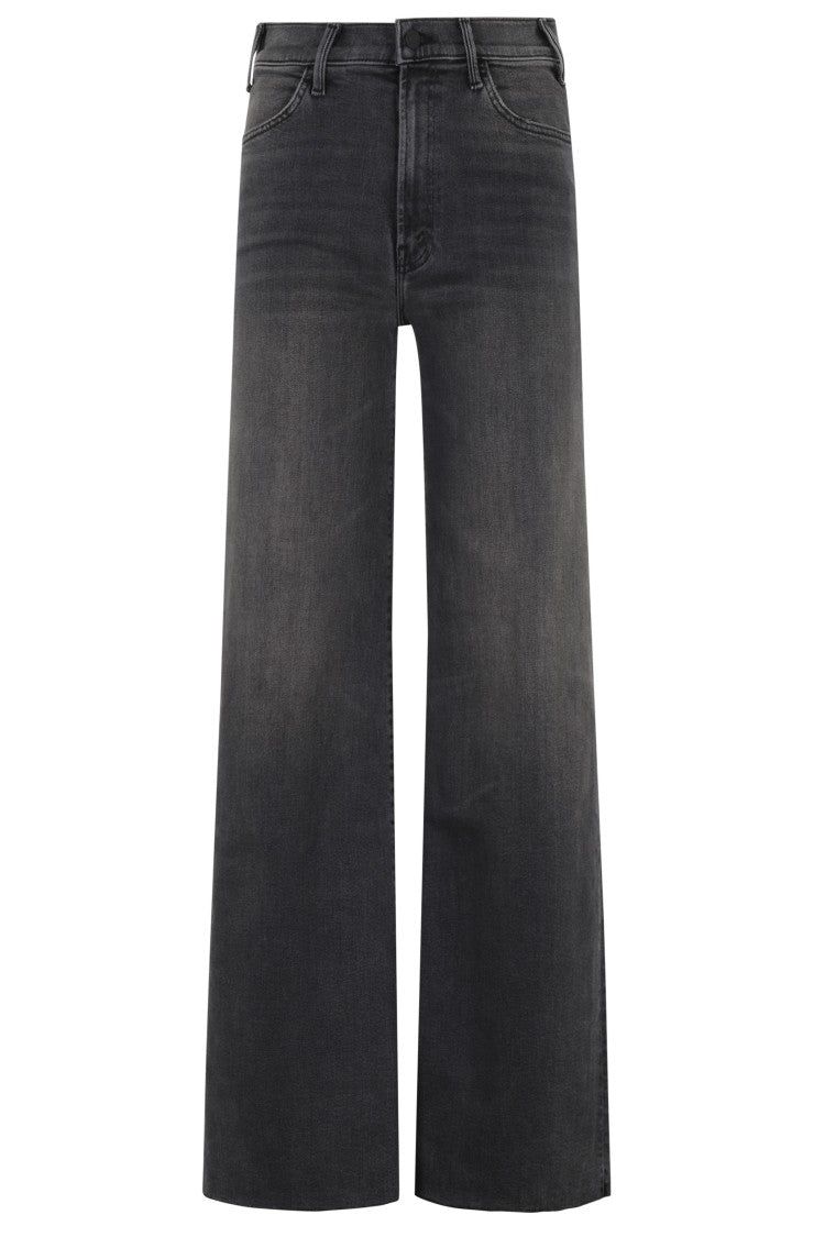 Mother The Hustler Roller Sneak Fray Jeans