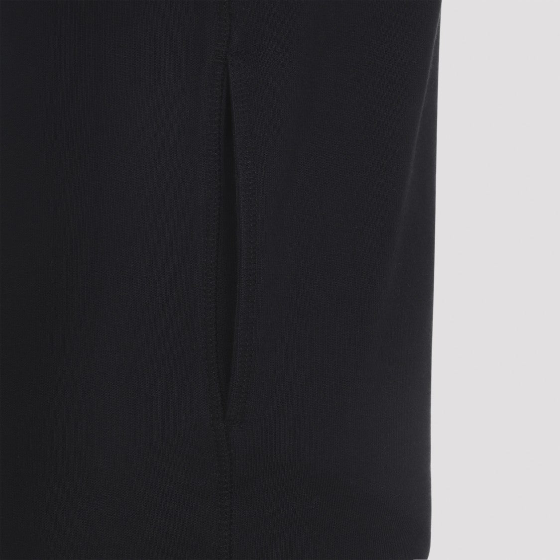 Phoebe Philo Minimalist Black T-Shirt With Clean Cut And Subtle Details
