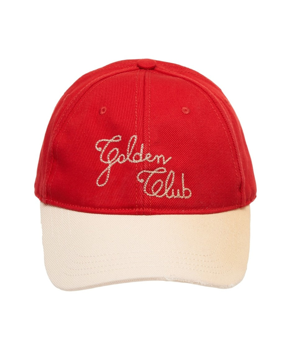 Golden Goose Baseball Cap With Logo Embroidery