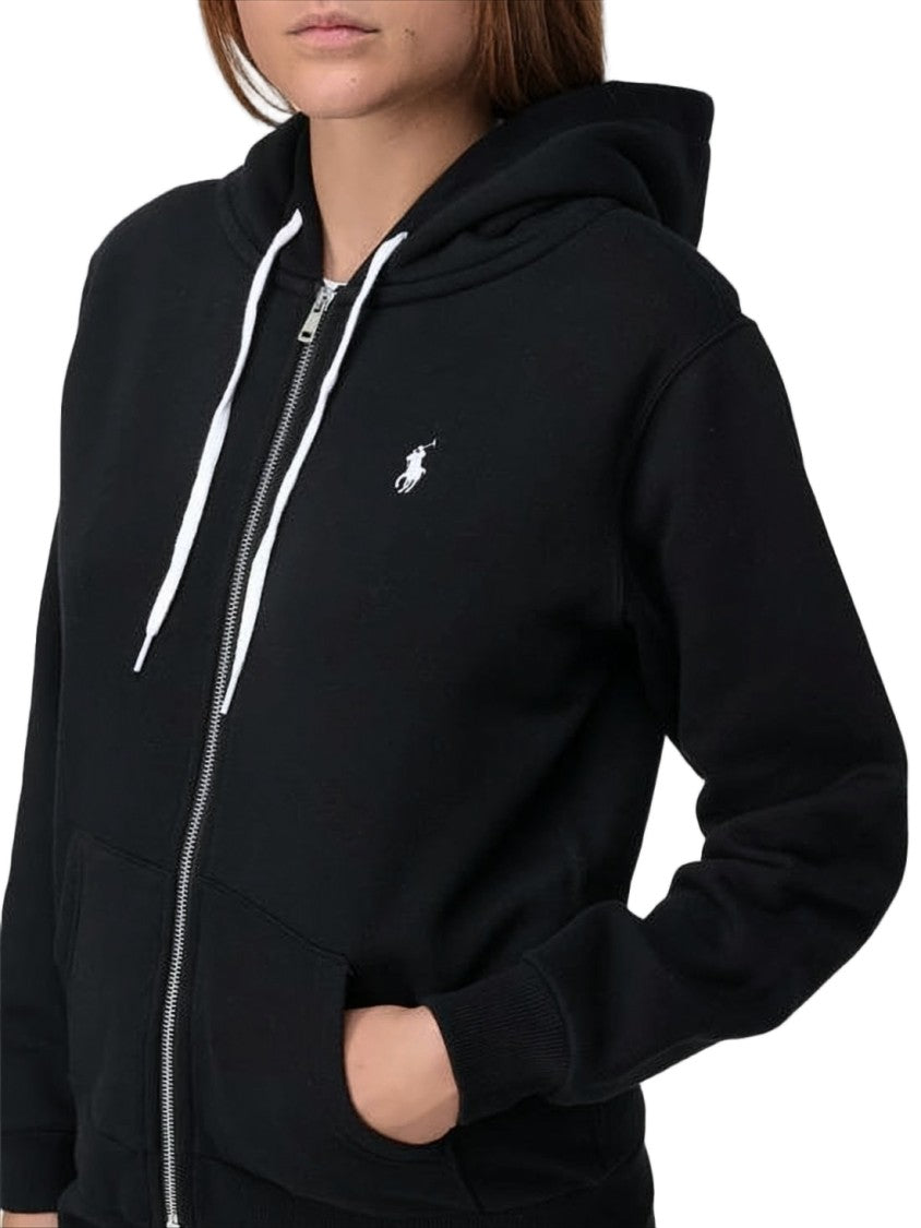 Polo Ralph Lauren Classic Zip-Up Hoodie With Drawstring