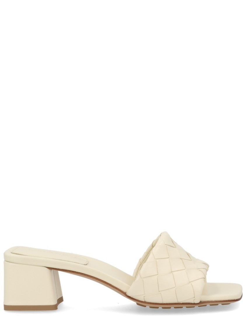 Bottega Veneta Park Woven Leather Sandals