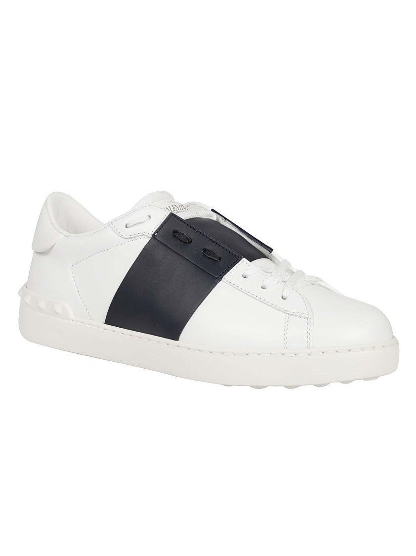 Valentino White Calfskin Sneakers