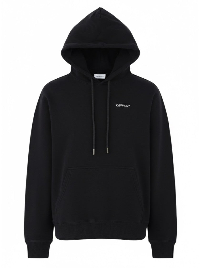 Off-White Black Double Arrows Back Graphic Hoodie