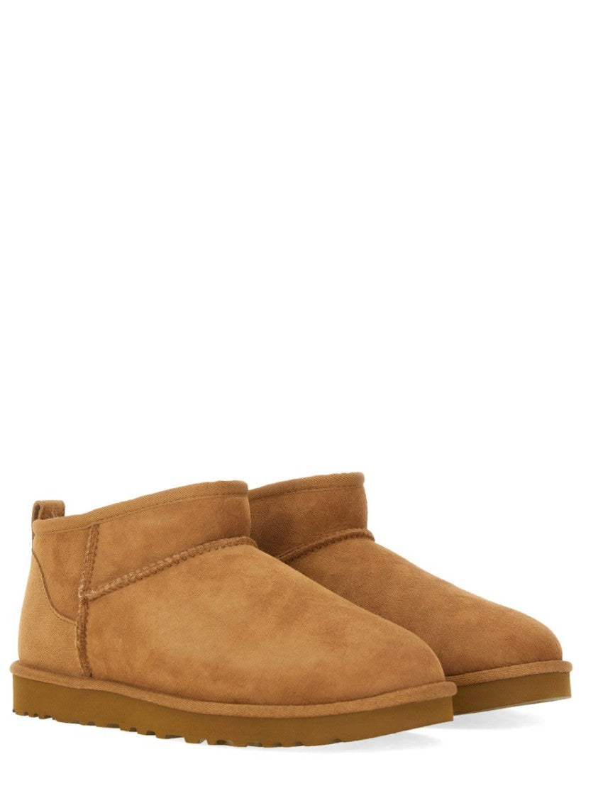 Ugg Classic Ultra Mini Low-Cut Brown Twinface Boots