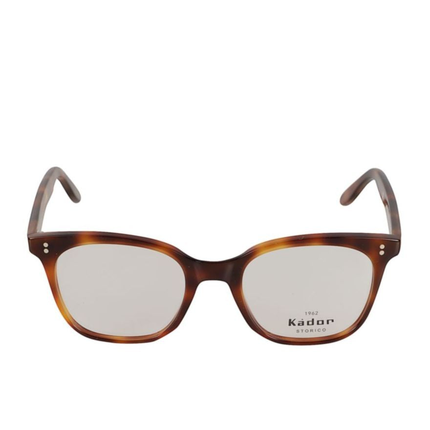 Kador Cooper Small Classic Tortoiseshell Square Frame Eyeglasses