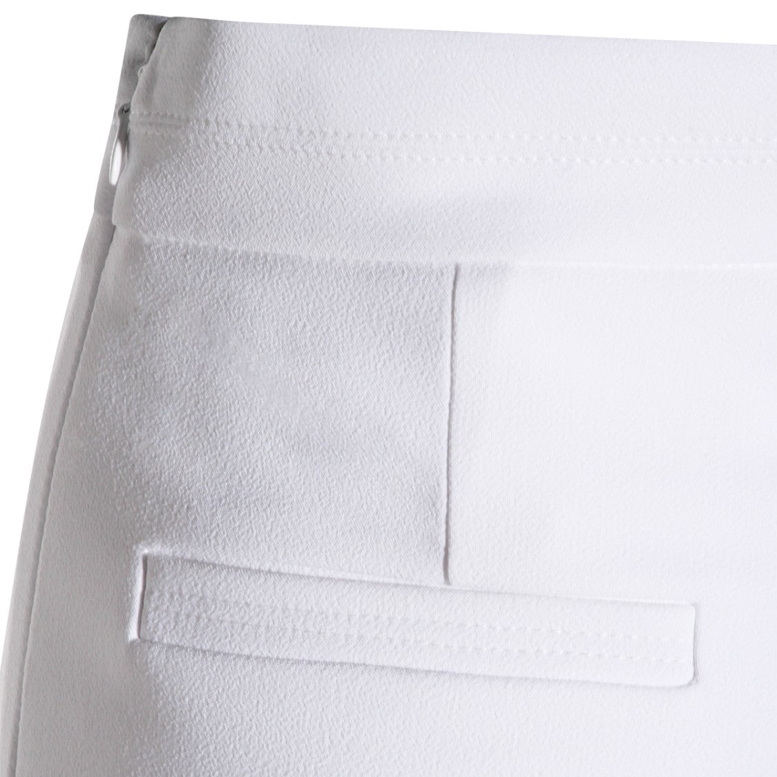 Elisabetta Franchi Flared Ivory Trousers