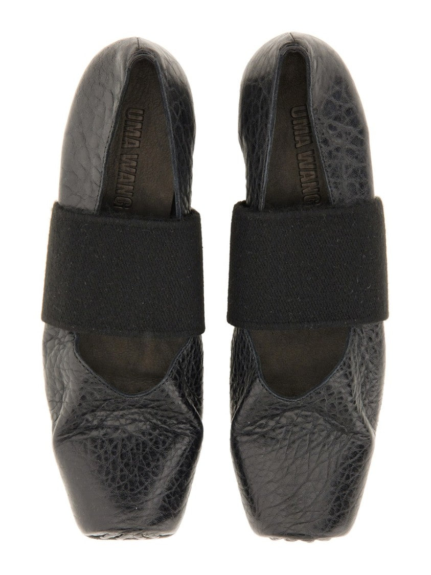 Uma Wang Leather Ballerina