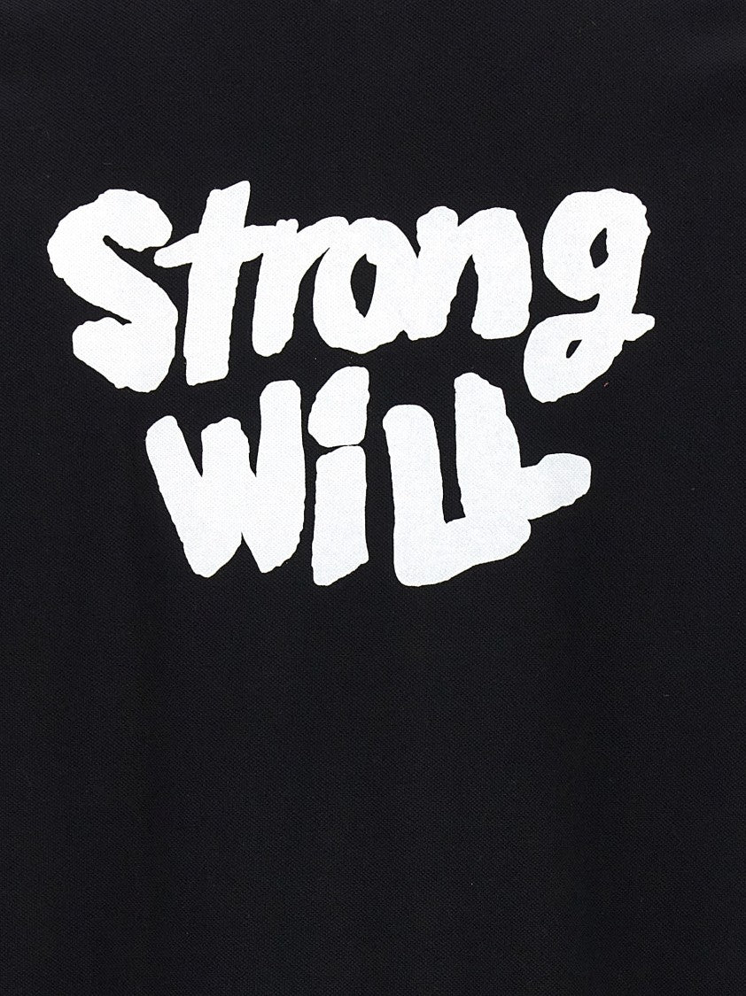 Comme Des Garçons Piqué Cotton Polo Shirt