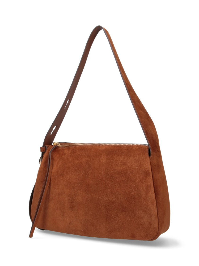 Tory Burch "Romy" Shoulder Bag – Brown