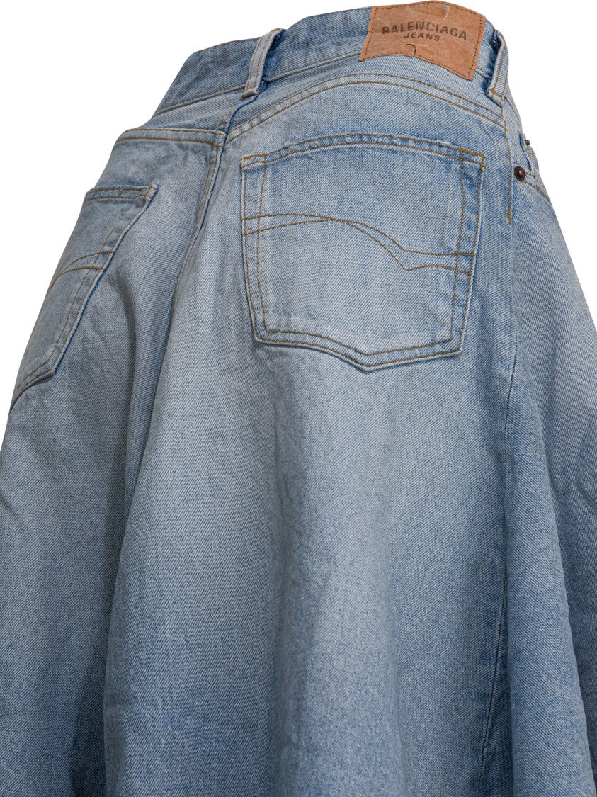 Balenciaga "Godet" Long Skirt