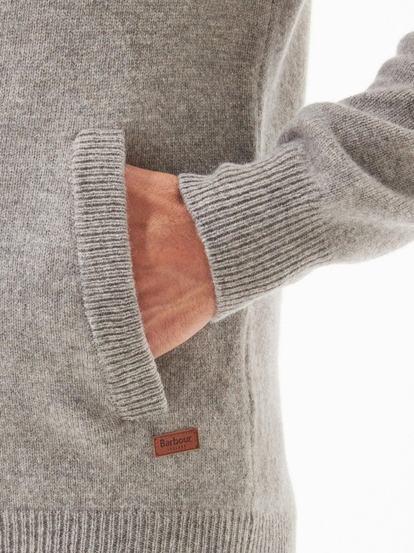 Barbour Essential Patch Zip Through Cardigan