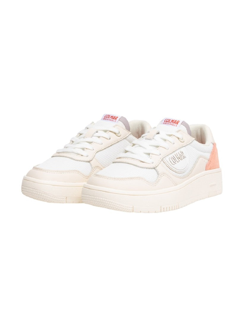 Colmar Originals Cream Sneakers With Ergonomic Insole