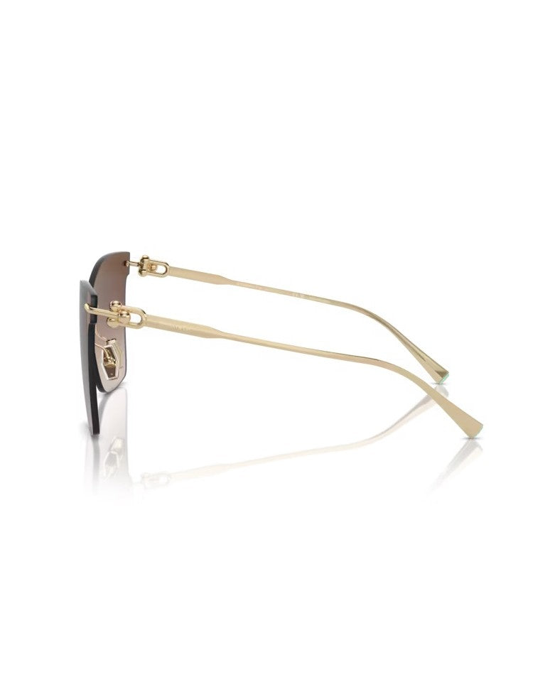 Tiffany & Co. Butterfly-Shaped Sunglasses With Rimless Design