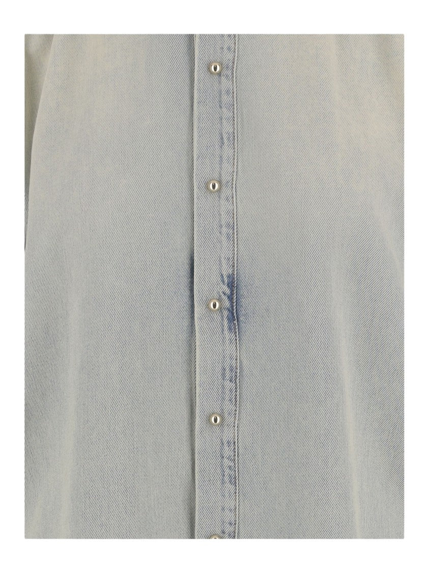 Darkpark Mixed Cotton Denim Shirt