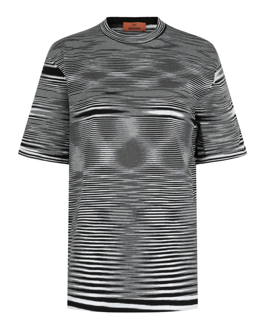 M Missoni Abstract Striped T-Shirt