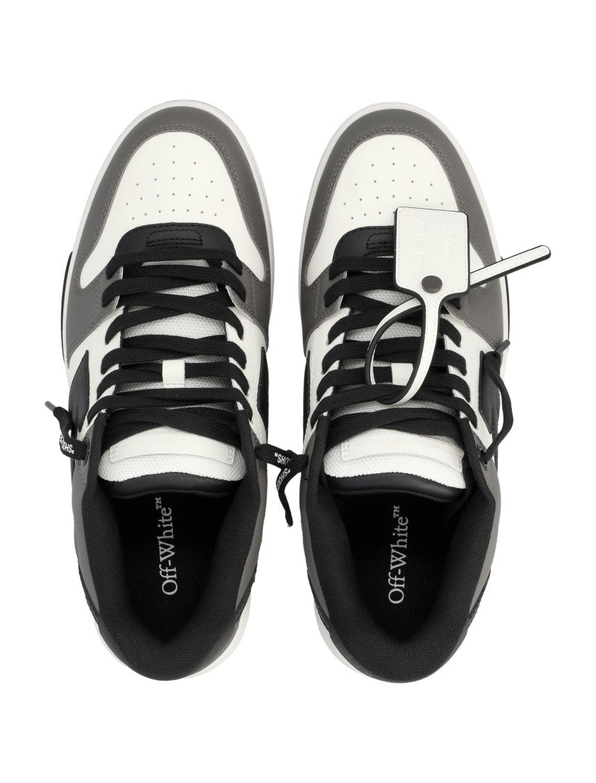Off-White Grey Out Of Office Arrow Low-Top Sneakers
