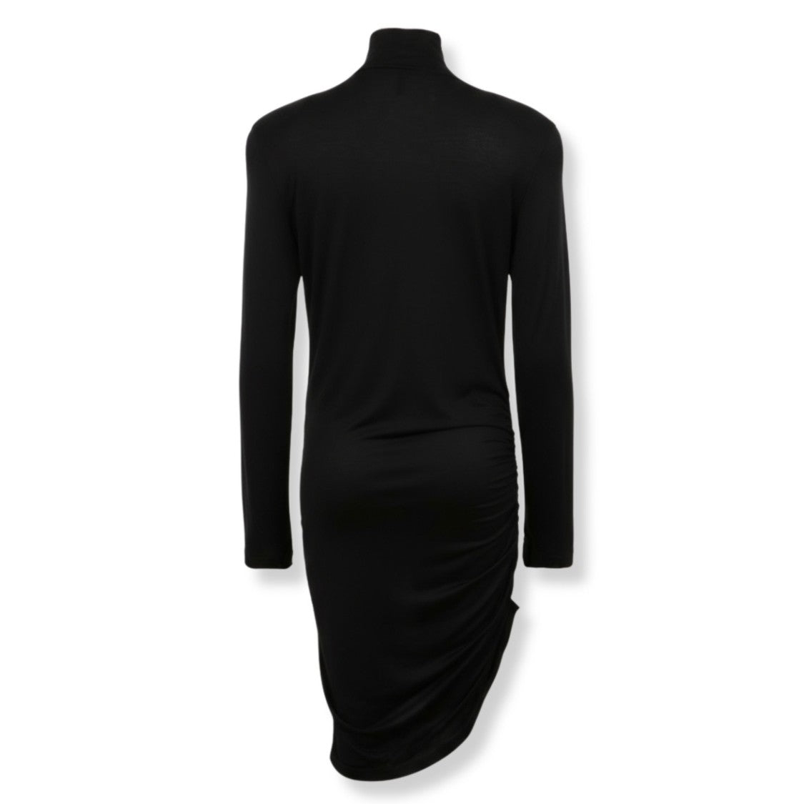 Jacquemus High-Neck Draped Dress
