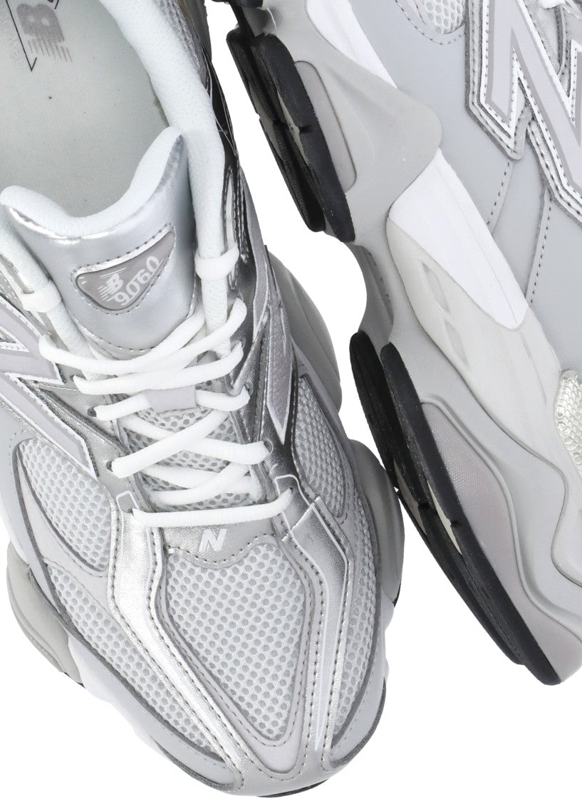 New Balance Grey 9060 Cushioning Sneakers
