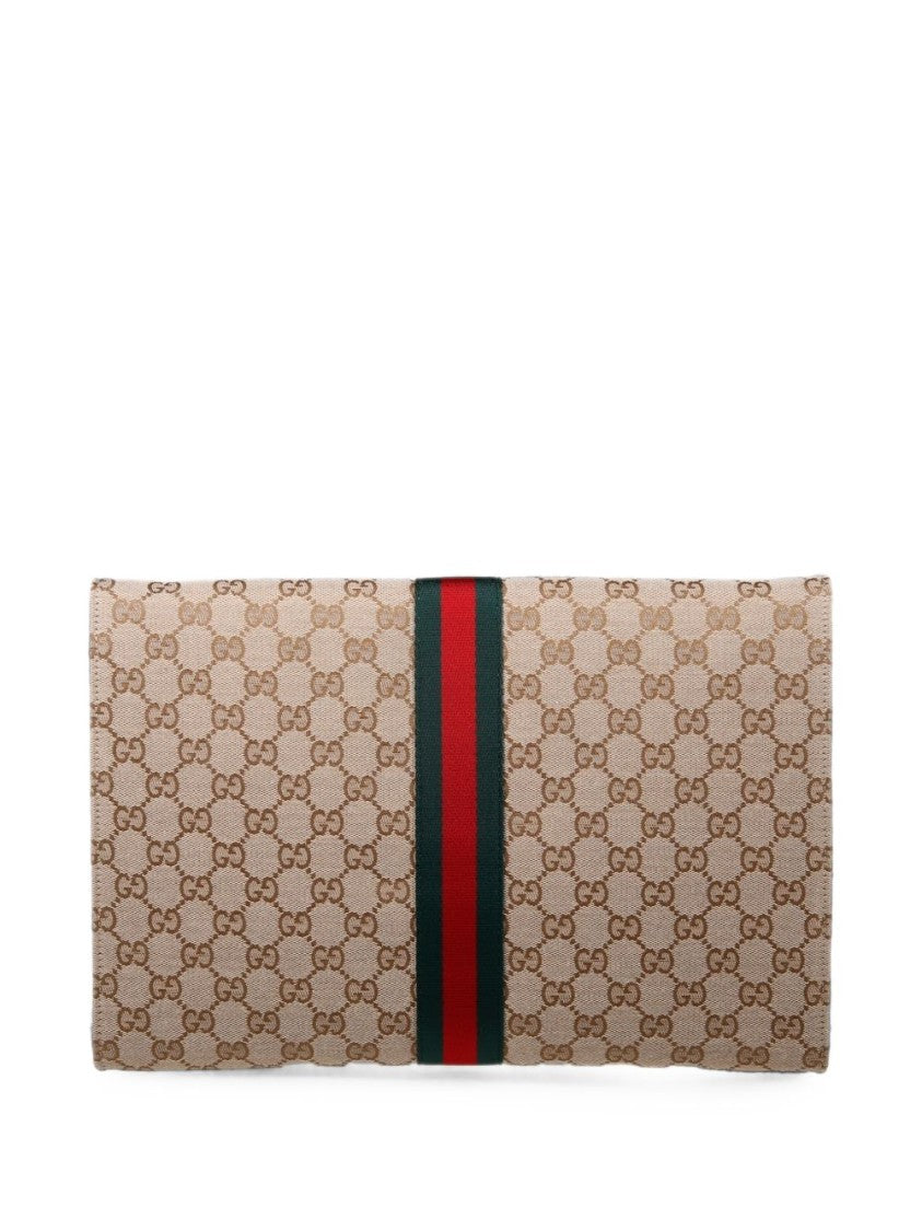 Gucci Beige Interlocking Gg Canvas Wallet
