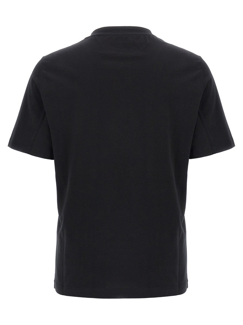 Brunello Cucinelli Logo Print T-Shirt