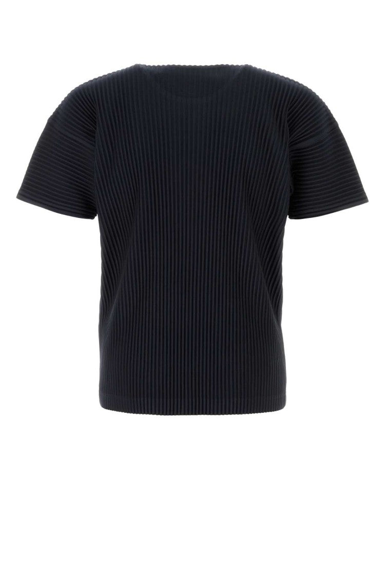 Homme Plissé Issey Miyake Midnight Blue Polyester T-Shirt