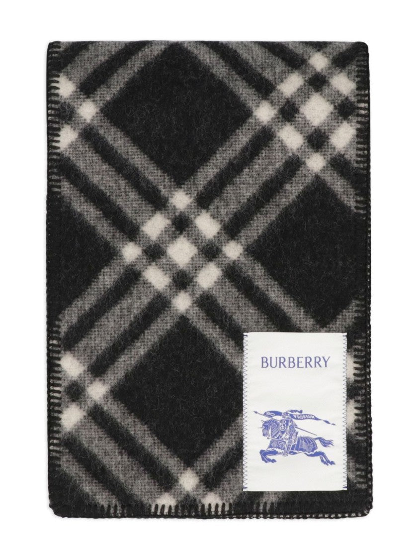 Burberry Large Checked Scarf
