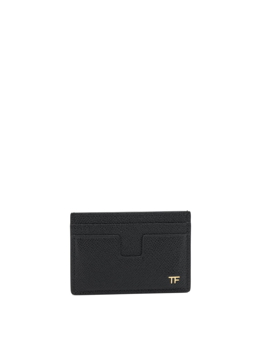 Tom Ford Small Grain Leather Card Holder