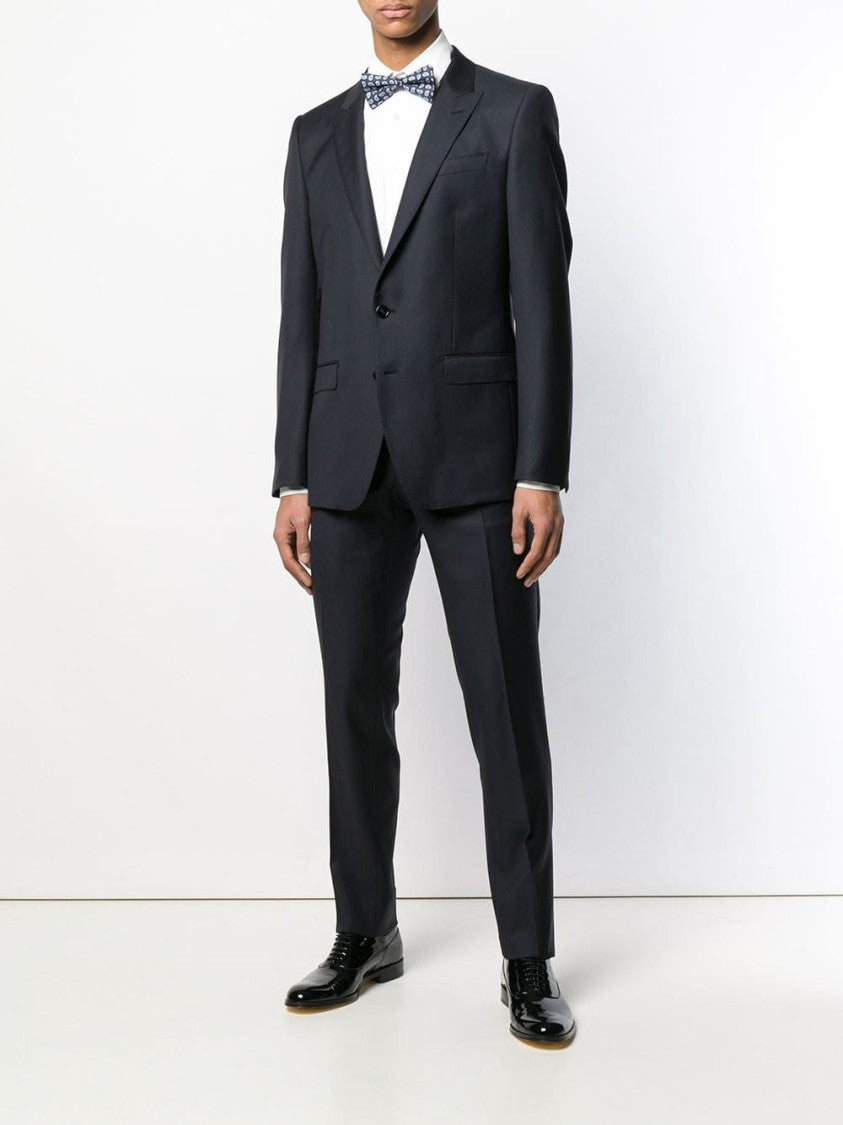 Dolce & Gabbana Single-Button Blue Suit With Tailored Fit