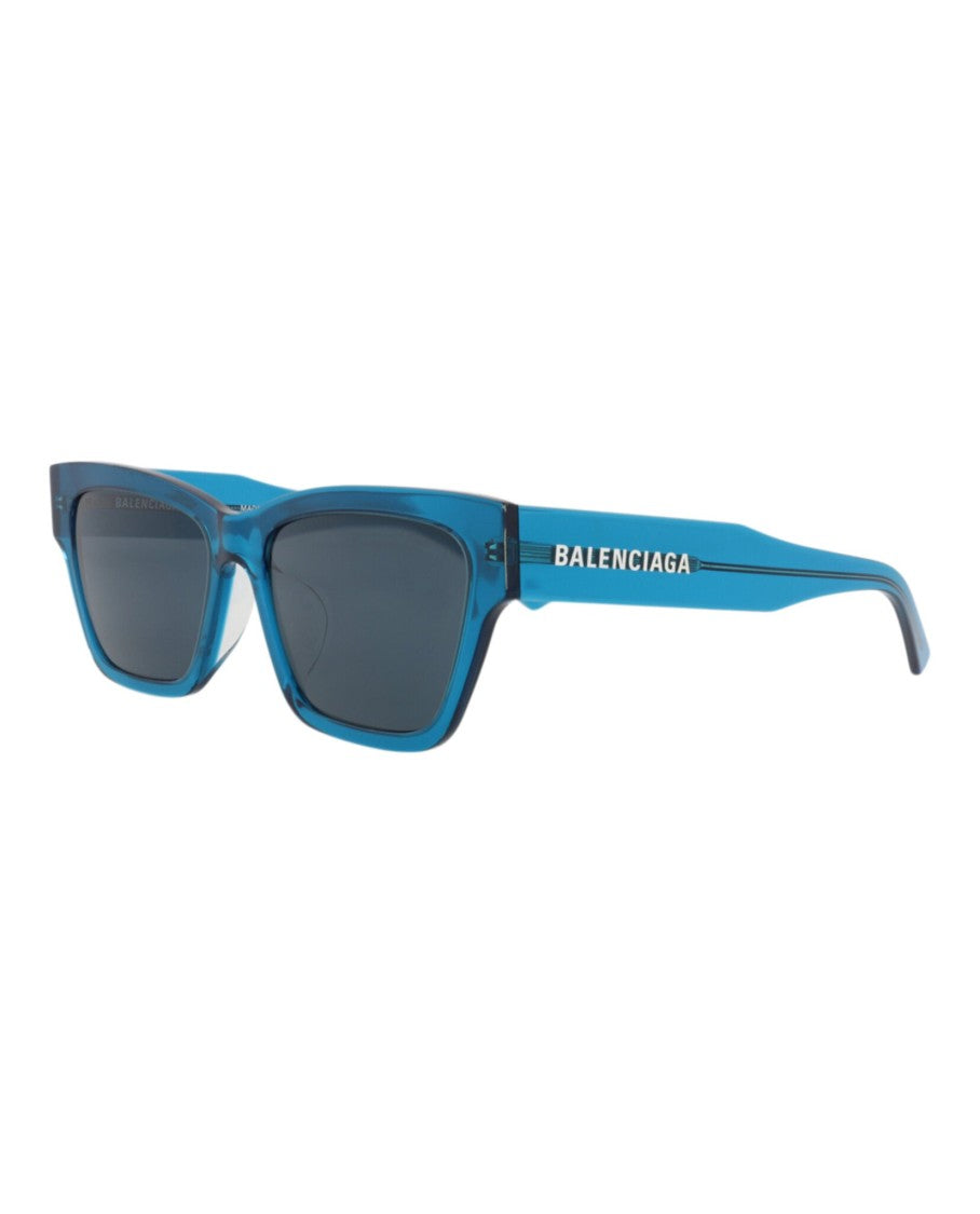 Balenciaga Square-Frame Recycled Acetate Sunglasses