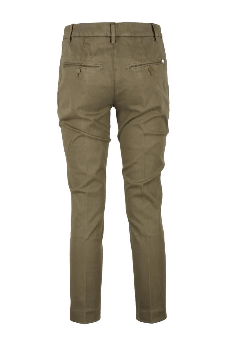 Dondup Perfect Tapered Leg Trousers Stretch - Green