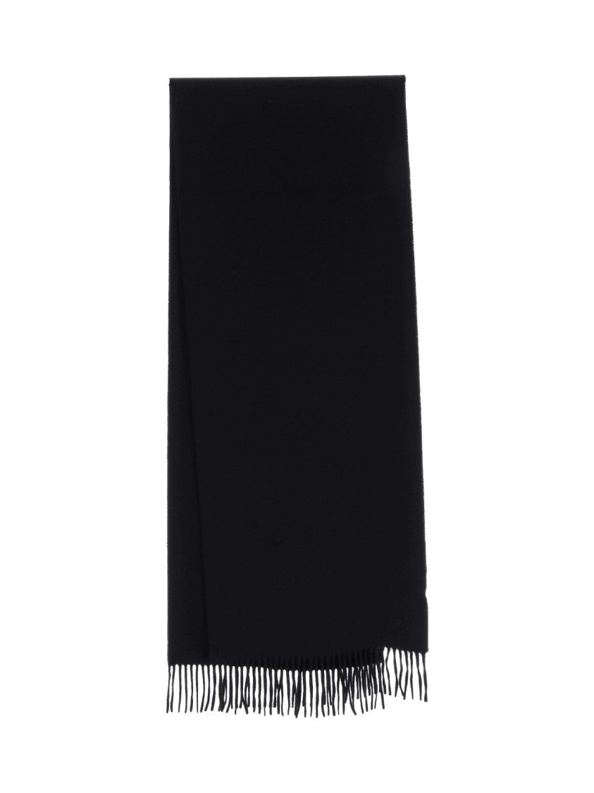 Tom Ford Black Cashmere Fringe Scarf