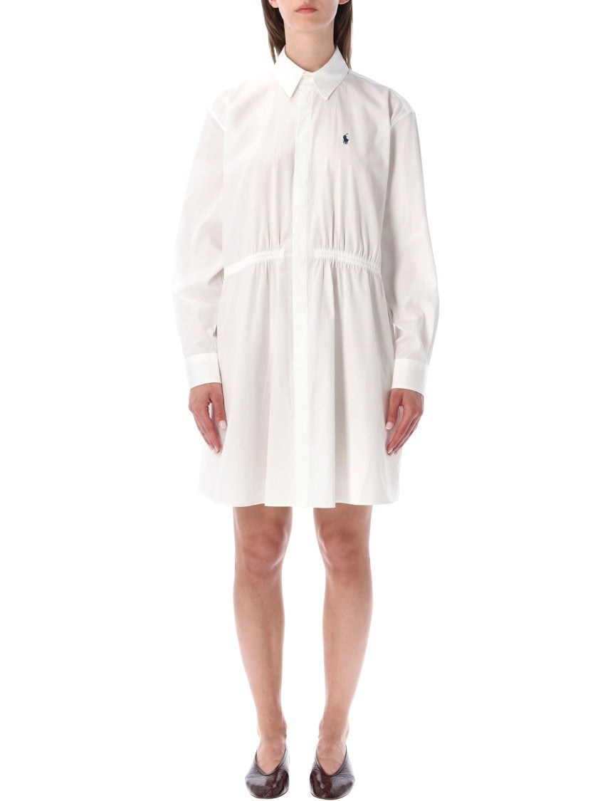Polo Ralph Lauren Popleine Shirt Mini Dress String
